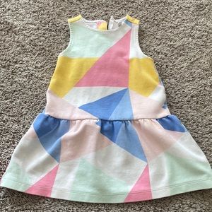 Janie and Jack Colorblock dress 18-24M